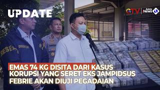 Police Test Purity of 74 kg of Gold Seized in Corruption Case Involving Former Jampidsus Febrie A...
