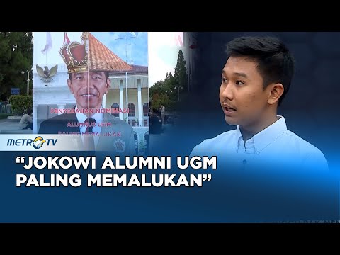 BEM UGM: Jokowi Mempertegas Jadi Alumni UGM Paling Memalukan