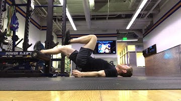 Hamstring Bridge-Demonstration