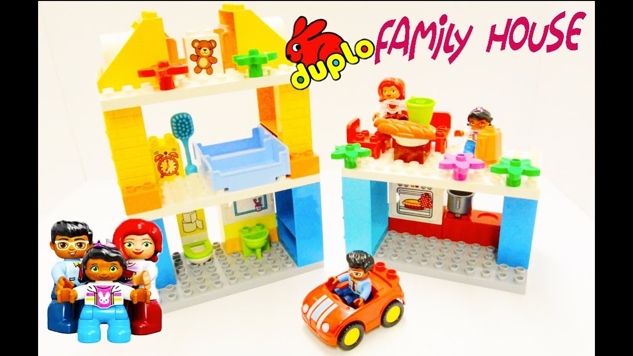 Lego Duplo Family House 10835 Unboxing review of Family House - YouTube