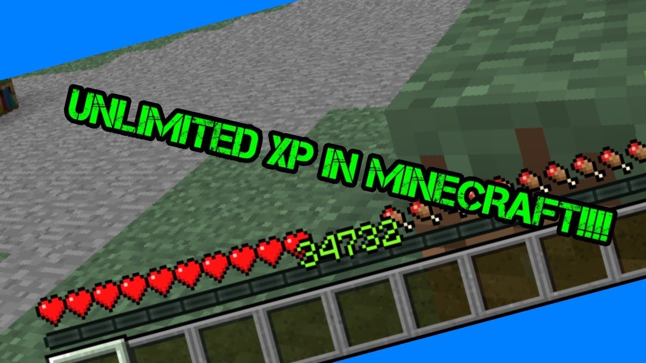 HOW TO GET UNLIMITED XP IN MINECRAFT GLITCHES & TIPS EASY METHOD