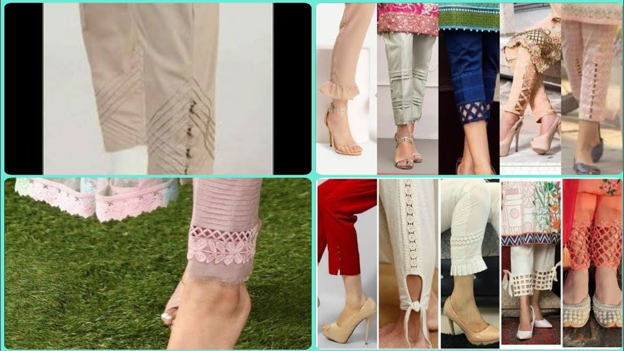 Nerrow pant design//latest pant for girls//girls pant - YouTube