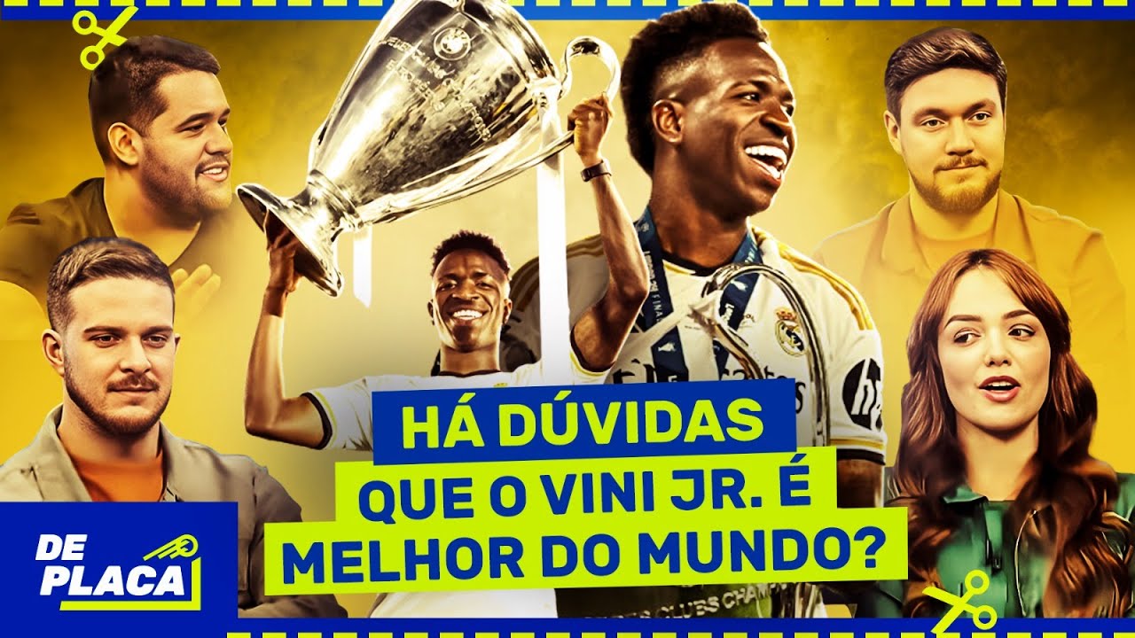 VINI É O MELHOR DO MUNDO NA TEMPORADA? "O REAL MADRID ESCOLHEU ELE PRA SER O BOLA DE OURO!"