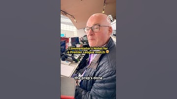 BEHIND THE SCENES Of A Football Commentator 😱