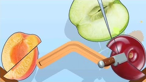 Slice it!!! Level 1220-25 | ASMR Slicing Delicious fruit shake Very Relaxing ASMR Fruit cutting Game