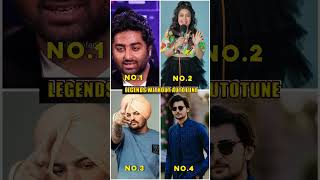 Legends Without Autotune | Arijit Singh, Neha Kakkar, Sidhu Moosewala, Darshan Raval #shorts screenshot 2