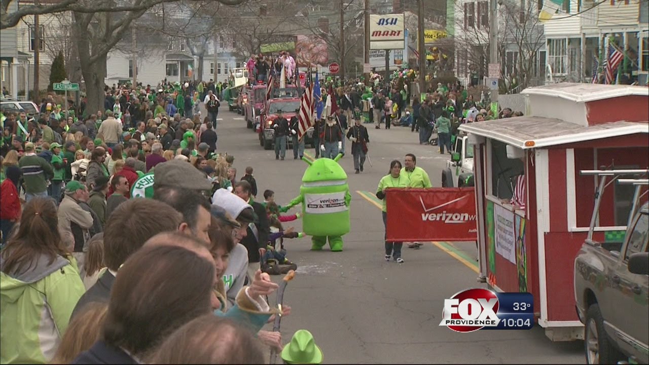 Newport St. Patricks Day Parade YouTube