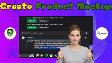 How To Create Product Mockup in MidJourney - Simple Steps