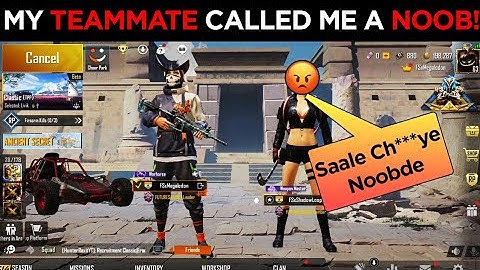 MY OWN TEAMMATE CALLED ME NOOB || CHALLENGED ME FOR 1V1 TDM || REALME NARZO 10 || FSxMegalodon