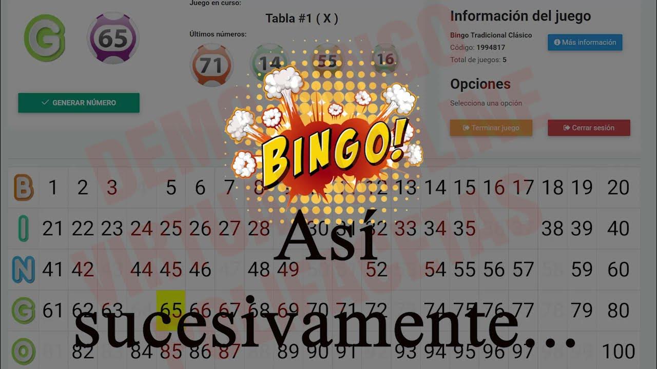 Bingo virtual