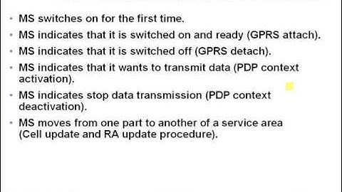 Fundamentala of GPRS (Part B)
