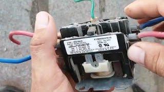 طريقة توصيل كنتاكتور التكييف بالطريقه الصحيحه 2021شرح الكونتاكتور واختبارهA / C contactor connection