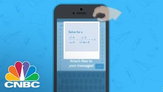 'Remind' Texting App Builds Relationship Between School, Student, and Parents | The Pulse | CNBC screenshot 2