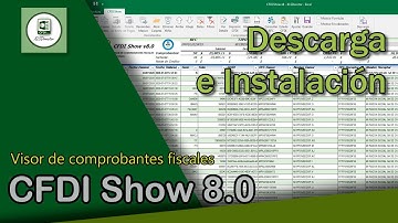 Descargar conversor xml sat a EXCEL 2020 CFDI Show 8.0 Gratis