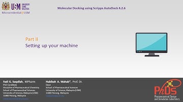 Molecular Docking using AutoDock 4.2.6 | Part 2: Setting up your machine