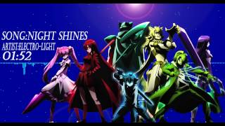 Nightcore Night Shines {Electro Light} feat Nathan Brumley