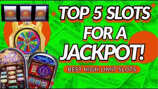 TOP 5 HIGH LIMIT SLOTS 🎰 Best Slots to Play for a Jackpot! 💵 screenshot 2