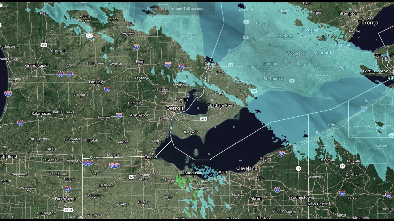 Metro Detroit weather forecast Dec. 23, 2021 -- 4 p.m. Update - YouTube