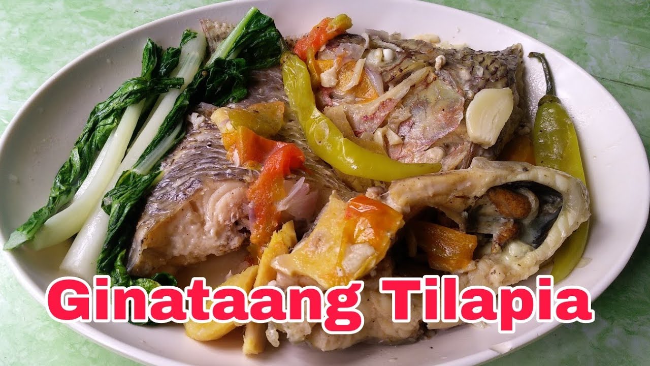 GINATAANG TILAPIA/LUTONG Pinoy/ginataangtilapia YouTube