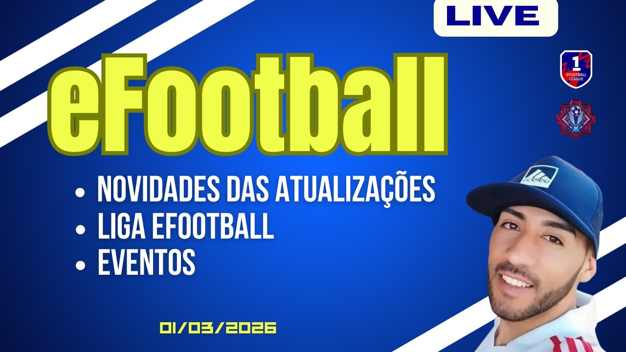 DOMINGÃO NA 1 DIVISÃO | EFOOTBALL 2026 AO VIVO | #305