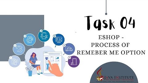 Programming the Remember Me option of a Sign in page | Java Institute 