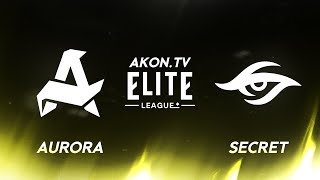 Дота2 [Ru] Team Secret Vs Aurora Gaming [Bo3] Elite League 2024, Group Stage 1, Table