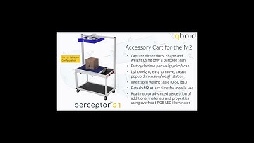 QBOID S1 Accessory Cart for M2 Android Dimensioning Mobile