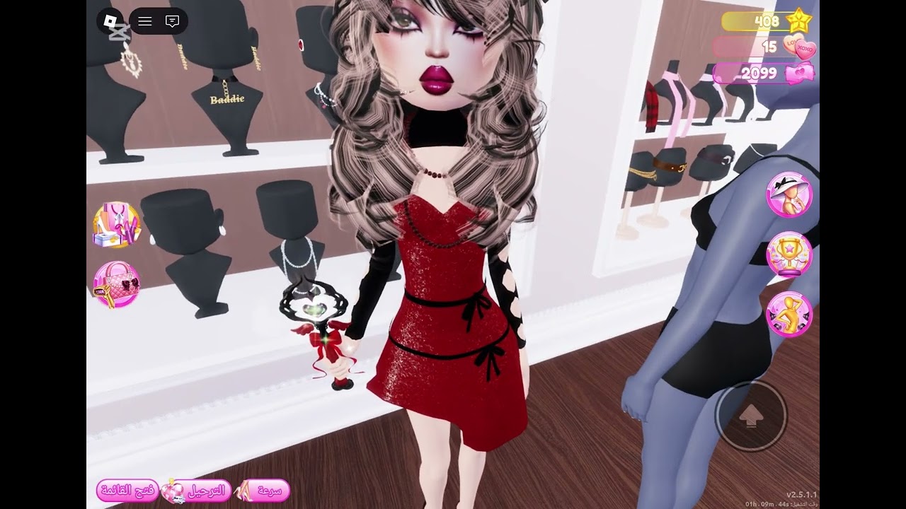 اول فيديو لي في روبلوكس ماب دريس تو امبريست 💕