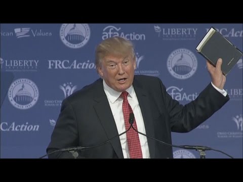 Trump Loves His Bible. And Christmas, Too