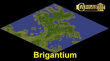 Caesar 3 Augustus - custom map Brigantium by Lizzaran360