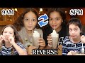 We lived our entire day in REVERSE | SISTER FOREVER