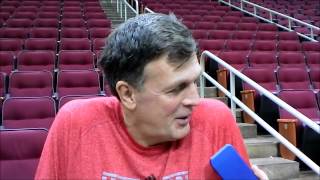 Kevin McHale - Rockets Training Camp Day 4