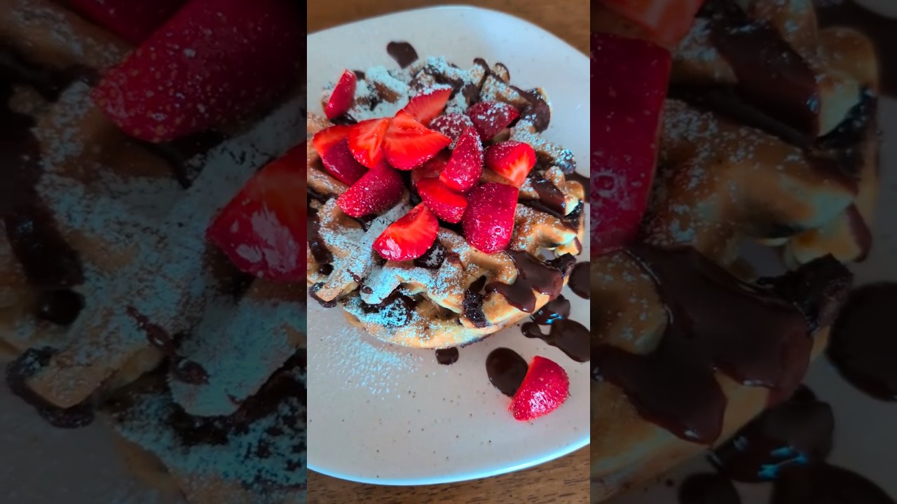 Gaufres au babeurre #food #chef #recette #recettefacile