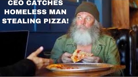 CEO CATCHES HOMELESS MAN STEALING PIZZA, THE ENDING WILL SHOCK YOU| DHAR MAN