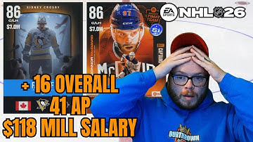 BUILDING THE BEST TEAM IN  NHL 26 HUT