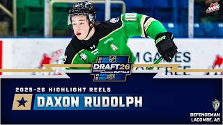 2025-26 NHL Draft Highlight Reels – Daxon Rudolph