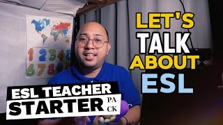 Online ESL Teacher Starter Pack || Let's Talk About ESL