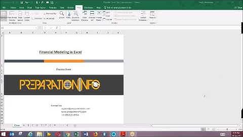 Advanced Financial Modeling In Excel - Essentials of Excel Skills in Building a Financial Model