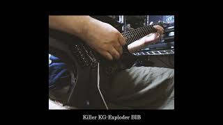 Killer Guitar 3本弾き比べ RED FLAME / Signature / EXPLODER BIB