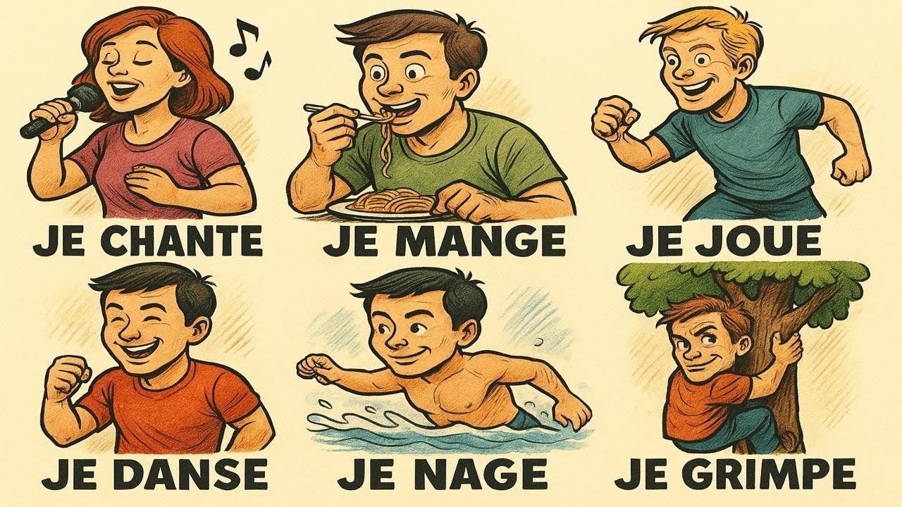 Apprendre Les Verbes D’action | Vocabulaire et prononciation - YouTube