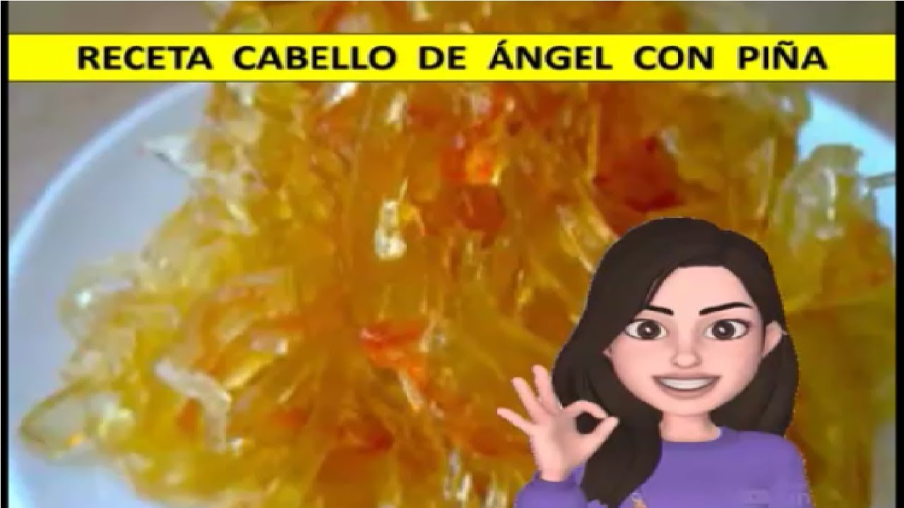 RECETA DULCE DE CABELLO DE ÁNGEL CON PIÑA #recetas #dulces #postres ...