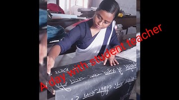 A DAY WITH B.Ed. STUDENT‐TEACHER ,Macro teaching days #macro #teaching #trending #viral #viralvideo
