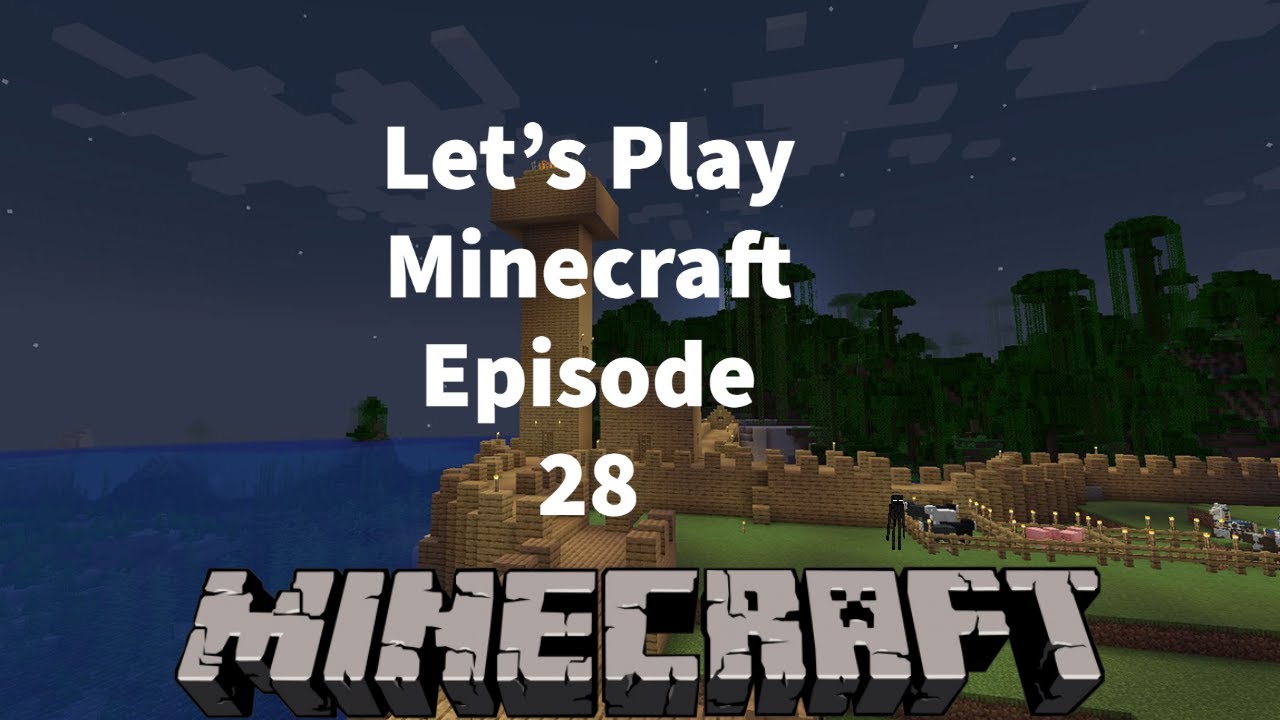 Survival Minecraft Lets Play Ep.28 - More towers - YouTube