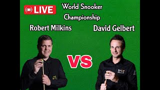 David Gilbert vs Robert Milikins world championship 2024 LIVE