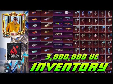 Show 3,000,000 Uc INVENTORY!