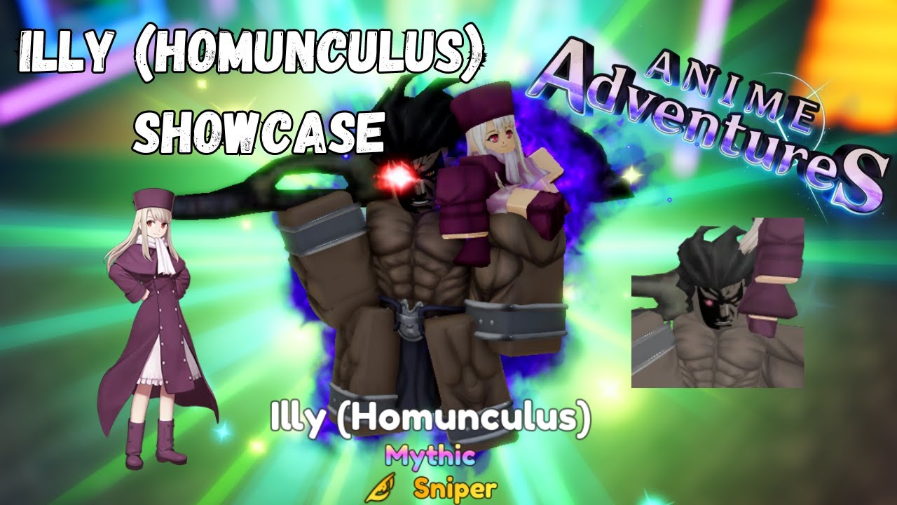 Anime Adventures - *SHINY* Illy (Homunculus) Showcase (Stats in