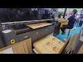 Sunthinks single pass digital corrugated printing machine with Epson i3200 printhead