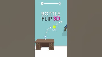 Game Bottle Flip 3D level 1-5 || #shorts