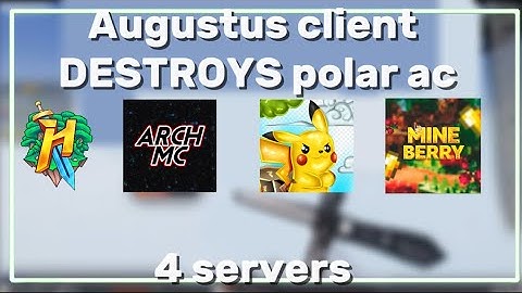 Augustus Client DESTROYS polar ac 