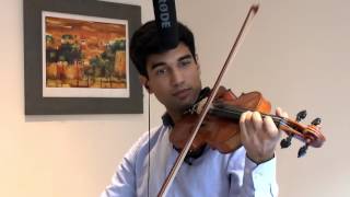 Jashn-E-Bahaara - Jodhaa Akbar - Violin Cover by Rajen Nagar